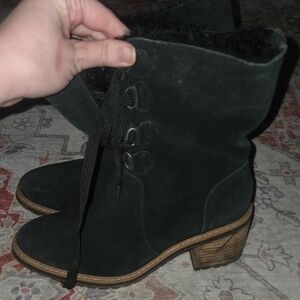 Timberland Women's Black Lace Up Boots